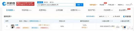 周勇持股比例100%