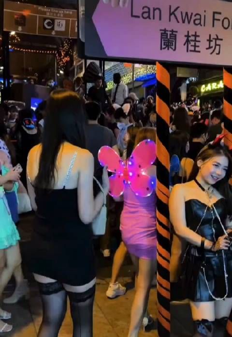 入夜的 香港兰桂坊 才是香港真正的样子