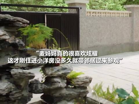 麦妈妈真的很喜欢炫耀，这才住进小洋房多久就带邻居过来参观…