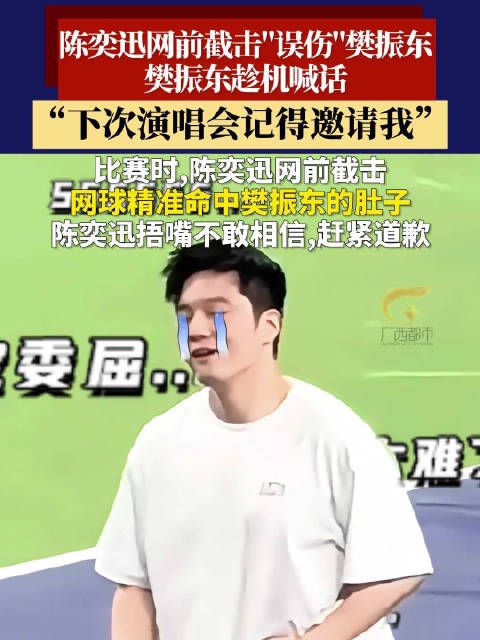 樊振东让陈奕迅下次演唱会邀请自己