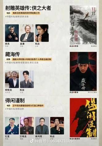 难以置信今年过年有多幸福看这些电影，导演阵容已经让人十分期待了