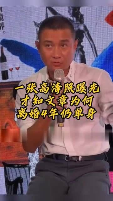 一张高清照片的曝光，让我们了解了文章为何在离婚4年后依然单身